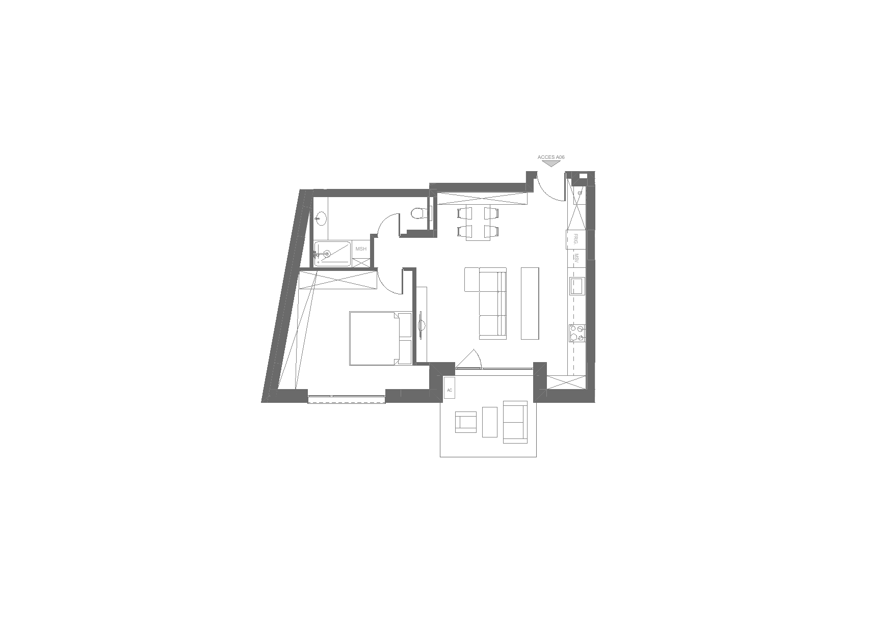Planul apartamentului AP-06
